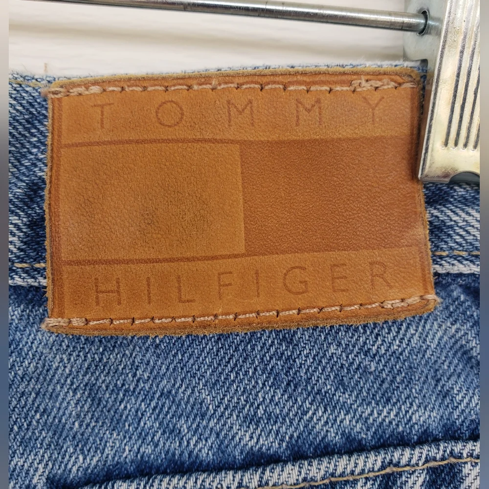 Y2K Tommy Hilfiger Light Blue Straight Leg Jeans!!! - Picture 9 of 12